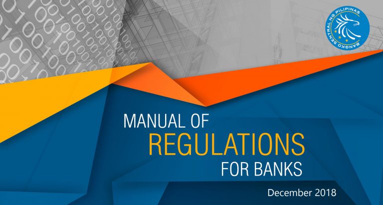 Manual Of Regulations For Banks